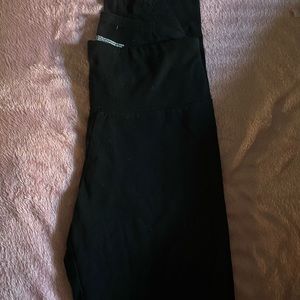 Black high waist leggings